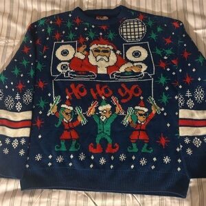 Men’s Ugly Christmas Sweater-Size XL